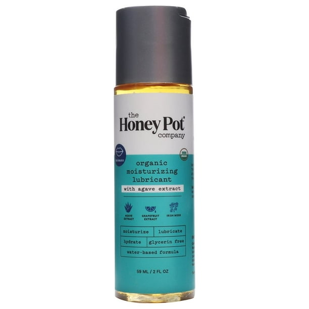 The Honey Pot Company - Lubrifiant Hydratant Organique avec Extrait d'Agave - 2 fl. oz.