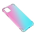 thumbnail image 4 of figatia Back Cover TPU Bumper Shockproof Anti-scratch cap Case for - for Iphone11 pink and blue, as described for Iphone11 Pink Blue, 4 of 9