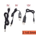 thumbnail image 5 of Ruibeauty USB 5V to 12V Boost Step Up Power Supply Cable Converter Interface 5.5*2.1MM, 5 of 5