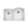 thumbnail image 3 of BLANCO DIAMOND 1.75 Low Divide Undermount Reverse - White, 3 of 5