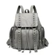 thumbnail image 3 of Mochila de lujo de PU de gran venta 2024, bolso con remaches y cremallera para mujer, nueva mochila antirrobo, mochila de ocio de gran capacidad para estudiantes, mochila, 3 of 5