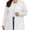 03White, variant on Plus Size Lightweight Cardigan for Women Long Sleeve Open Front Casual Cover Up with Pockets Soft Draped Layering Jacket 1X-4X