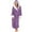 1247#Purple2, variant on Women Hooded Fleece Robe, Short Plush Robes for Womens With Hood Soft Warm Spa Bathrobe