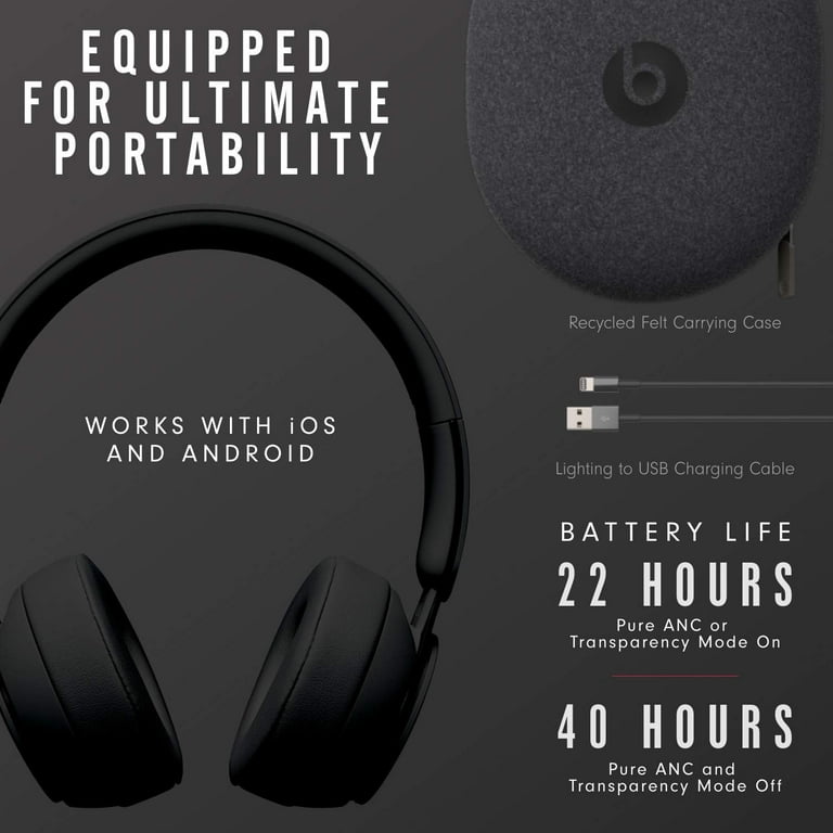 Beats Solo Pro Wireless Noise Cancelling On-Ear Headphones