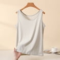 thumbnail image 2 of Posijego Women's Pajama Tank Tops Sleeveless Shirts Solid Color Summer Casual Tank Tops Sleep Tops for Women, 2 of 6
