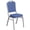 Dotted Blue, variant on Bowery Hill Fabric/Steel Banquet Stack Chair in Silver/Black