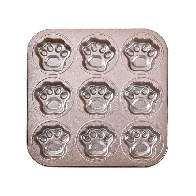 TIMIFIS Baking pan Non Stick Coating 9-piece Cake Cake Baking Pan Household DIY Baking kitchen gadgets Kitchen Gadgets