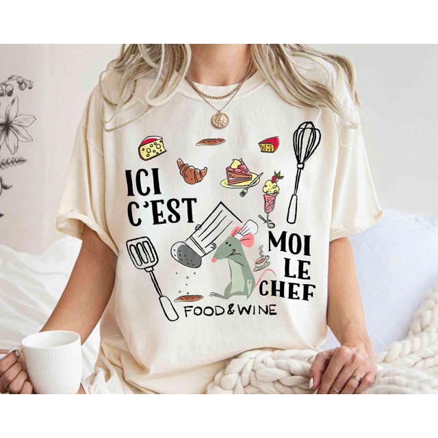 Ratatouille Remy Little Chef Anyone Can Cook Shirt, Disney Pixar Remy's Ratatouille Advent - As Picture - S