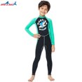 thumbnail image 2 of Naiovety Trajes de neopreno traje de buceo ultrafino niños traje de baño niños niñas Anti-medusas traje de baño de moda para esnórquel surf Deportes acuáticos Negro XXL Naiovety OD003656-05, 2 of 6