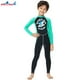 thumbnail image 2 of Naiovety Trajes de neopreno traje de buceo ultrafino niños traje de baño niños niñas Anti-medusas traje de baño de moda para esnórquel surf Deportes acuáticos Negro XXL Naiovety OD003656-05, 2 of 6