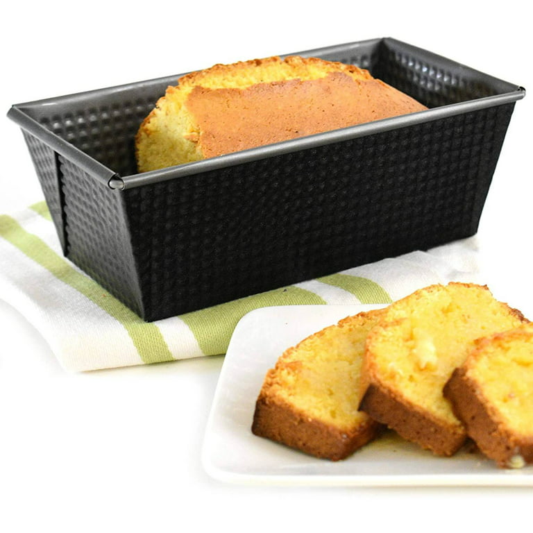 Small Loaf Pan with Fold Over Corners - Vintage Grace