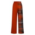 thumbnail image 4 of Funicet Pantalons Larges pour Femmes, Pantalons pour Femmes, Pantalons de Noël à Rayures Imprimées avec Cordon de Serrage, Pantalons Larges, Pantalons de Noël pour Femmes, 4 of 4