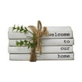 thumbnail image 4 of Parisloft Decorative Wooden Books - Welcome to our Home, 4 of 10