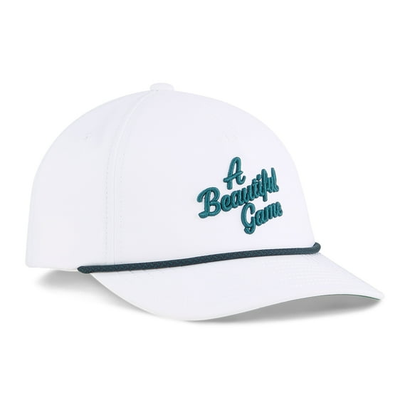 Puma Beautiful Game White Glow/Dark Myrtle Headwear Men Fits All