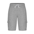 thumbnail image 5 of Jjayotai Mens George Shorts, Men Fashion Solid Color Loose Comfortable Drawstring Cargo Shorts, Shorts Men, 5 of 7
