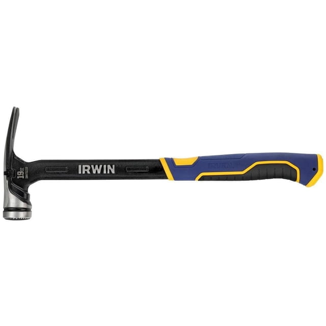 Martillo de Cara Fresada IRWIN Max Strike Acero de Alta Velocidad con Iniciador de Uñas Magnético