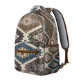 thumbnail image 4 of Rustic Artistic Natural Floral School Backpack, Durable and Scratch-Resistant, Adjustable Shoulder Straps with Earthy Bohemian Style and Vintage Fashion Pattern for Student, 4 of 6