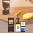 thumbnail image 6 of Beeswax Wood Furniture Polish, Timber Surface Wax, Nourish Grain Gloss Enhance Cabinet, Floor Wood Care 120Ml Brown, 6 of 8
