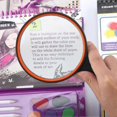 thumbnail image 2 of Handheld Magnifying Glass, 100mm Large Lens With Non-slip Soft(1pcs,black), 2 of 4