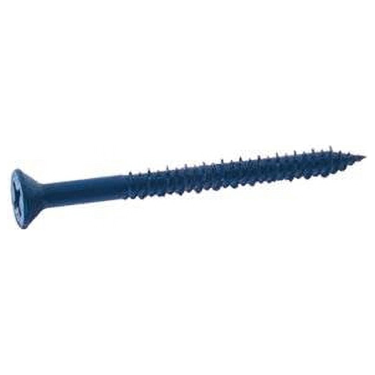 Grip-Rite 3/16 in. x 2-1/4 in. L Phillips Flat Head Concrete Screws 1 lb. 100 pk