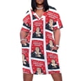 thumbnail image 2 of Derry-tarjeta de Navidad para niñas Hermana michael cita espectáculo retro peep Friday night 90s 80s bolsillo suelto ropa de mujer, 2 of 7