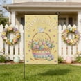 thumbnail image 4 of DefiDgd Happy Easter Flower Flag,Double Sided Printed Outdoor Easter Garden Flag for Outside Spring Decor Home Party Porch Outdoor Decoration(B), 4 of 6