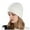 White, variant on HNMKIU Women Thick winter hats for women Warm Sock Hats Knitted Hats for Big Head Solid Color Casual for Autumn and Winter Khaki,One Size