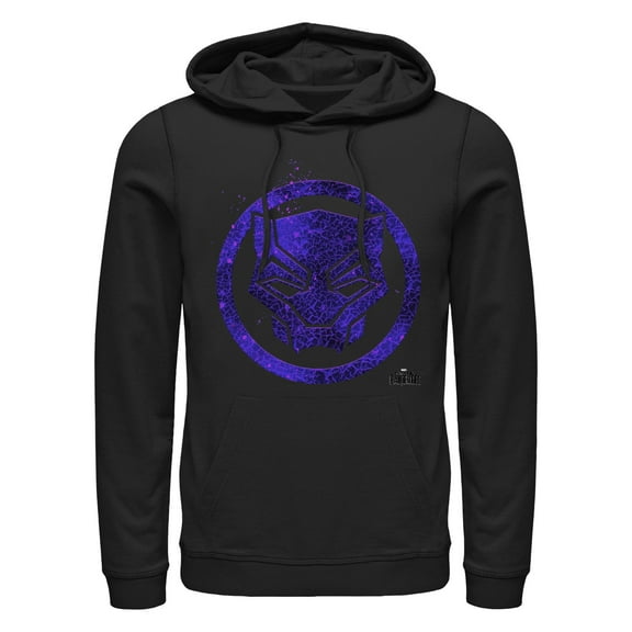 Men's Marvel: Black Panther Ember Mask Pull Over Hoodie