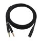 thumbnail image 1 of 3.5mm Universal 2 in 1 Gaming Headset Audio- Extend Cable For HyperX Cloud II/Alpha-/Cloud Flight/Core Headphone Edition, 1 of 5