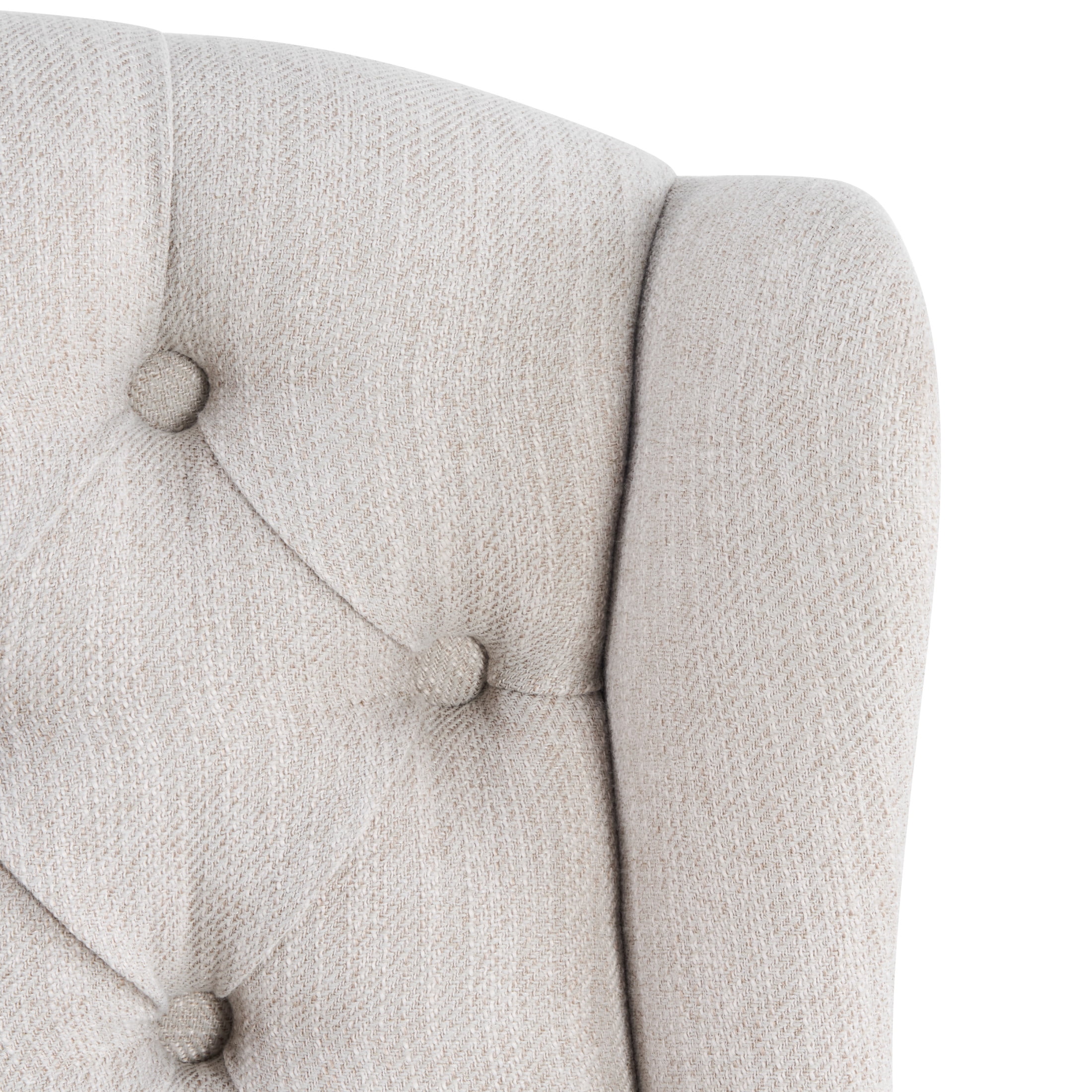 Christopher Knight Home 41"H Contemporary Tufted Wingback Counter Stools Set of 2, Beige