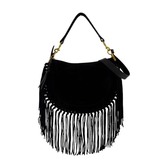 Isabel Marant Women's Oskan Soft Ga Crossbody - Leather - Black Black