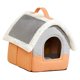 thumbnail image 4 of Casa para perros y gatos, accesorios para mascotas, nido antideslizante para gatos y cachorros Techo gris L, 4 of 8