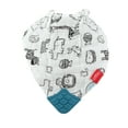 thumbnail image 2 of Nuby Cotton Pattern Muslin Bib for Babies and Toddlers, 2 Pack, 2 of 9