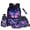 Purple Butterfly, variant on Yuyamidu Crocodile School Backpack for Boys 8-10, 3rd-4th Grade, 17 Inch Lightweight Bookbag Set with Lunch Box, Water Bottle Sleeve, Pencil Case & Keychain, 5 Piece Back to School