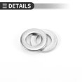 thumbnail image 5 of Unique Bargains Universal Flat Washer, Durable, Stainless Steel, Silver Tone, 20 Pcs M5*10mm*1mm, 5 of 6