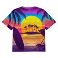 thumbnail image 5 of JAJAHO Mens Short Sleeve T Shirt Tropical Printed Summer Beach Vacation Clothes Plus Size Comfortable Soft Hawaiian Beach Shirts Leisure Tops, 5 of 5
