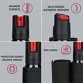 thumbnail image 4 of SABRE Red Cyclist Pepper Spray with Adjustable Bike Strap, 1 Count, Pocket Pepper Sprays, 4 of 8