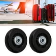 ZYLuggage Wheel Replacement Kit, Quiet Operation Dual Bearing Rubber