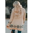 thumbnail image 2 of Aztec Print Open Front Cardigan, 2 of 7
