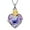 E, variant on Cremation Jewelry Love Heart Urn Ashes Necklace for Women Rose Flower Crystals Ash Loved One Memorial Pendant