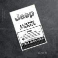 thumbnail image 1 of Suitable for car [JDM] electrostatic stickers universal modified interior car stickers-electrostatic stickers--JEEP/5 sheets, 1 of 4