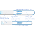 thumbnail image 1 of Single Urocare Fabric Leg Strap, 1 of 1