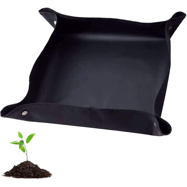 Estera para macetas, estera impermeable para plantas, estera de jardinería plegable, planta de flores de jardín