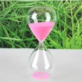 thumbnail image 4 of Abbracc 15 Minutes Sandglass Hourglass Sand Clock Timers Desktop Clock Pink, 4 of 8