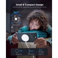 thumbnail image 2 of ETEPEHI Magnetic Charger Compatible for iPhone: Wireless Charging Pad Compatible with iPhone 16 15 14 Pro Max Plus 13 12 Pro Max & AirPods 4 3 2 Pro, White, 2 of 8