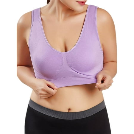 

Mytrendy Women Seamless High Stretch Padded Wirefree Sports Bra