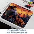 thumbnail image 6 of Dinosaur Printed Square Mouse Pad, 8.3x9.8 Inch Non-Slip Rubber Bottom Gaming Mouse Pad for Office Use, 6 of 6