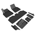 thumbnail image 1 of Alfombra 3D MaxPider Kagu negra Tesla Model Y de 7 asientos 2021-2024, 1 of 8