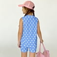 thumbnail image 4 of Grblisyd Girls Summer Outfits 2 Piece Set Polka Dots Tank Top and Biker Shorts Sets Kids Clothes 5-13 Y, 4 of 6