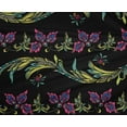 thumbnail image 4 of oneOone Polyester Lycra Fabric Leaves & Floral Artistic Print Sewing Fabric BTY 56 Inch Wide, 4 of 4